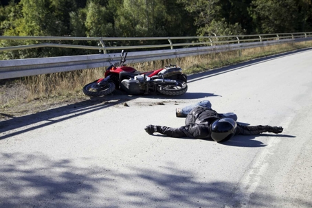 aftermath of a motorcycle accident