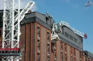 Image of crane accident