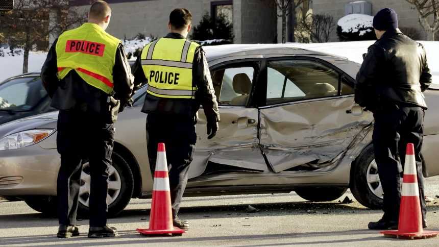 Image of T-bone car accident